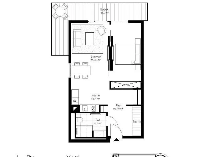 Apartamento White Pearl 1.08